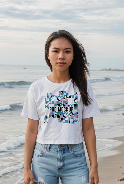 tshirt mockup tee showcase template unisex aesthetic branding merch mockup