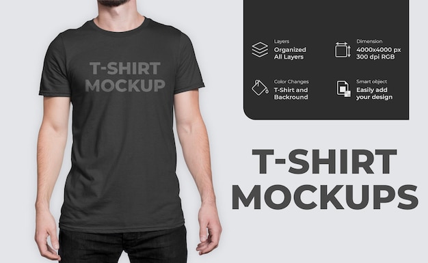 PSD tshirt mockup