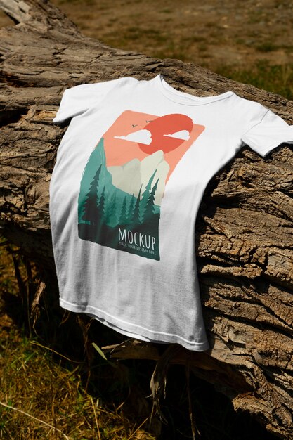Tshirt in nature