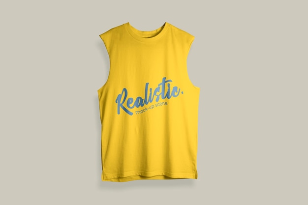 PSD tshirt sleeveless