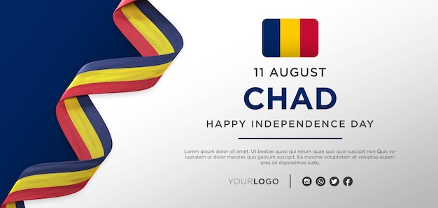 Tsjaad Nationale Onafhankelijkheidsdag Viering Banner, Nationale Verjaardag