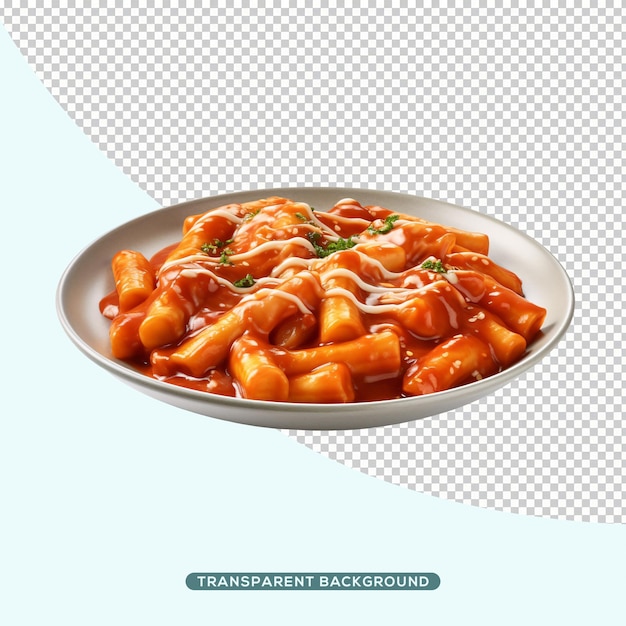 Tteokbokki korean food