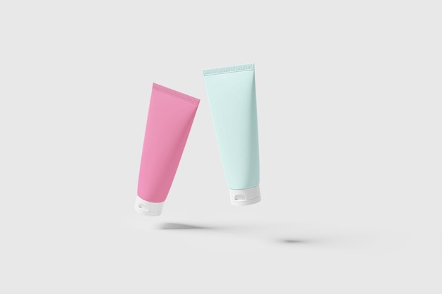 PSD tube cosmetic psd mockup