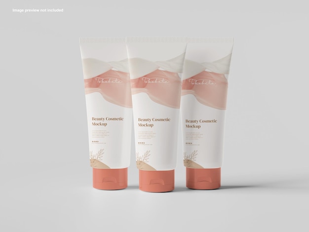 Tube cosmetische mockup