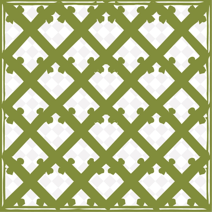 PSD tudor trellis crafted from oak featuring half timbered patte outline natural decorative design
