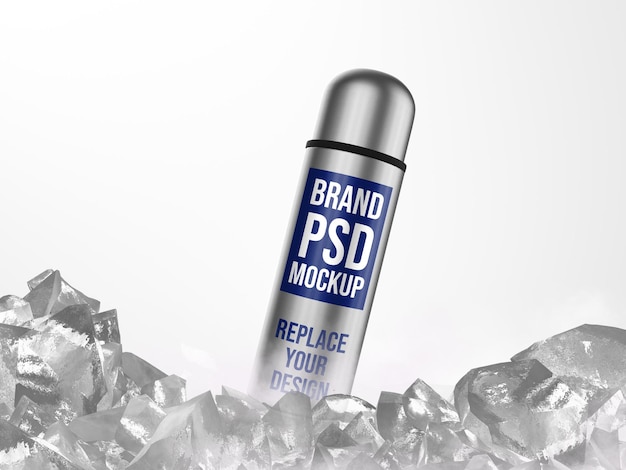 PSD tumbler 3d-rendering mockup-ontwerp