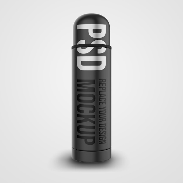 PSD tumbler 3d-rendering mockup-ontwerp