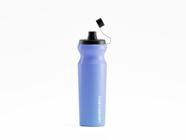 PSD tumbler bottle product standing presentazione mockup