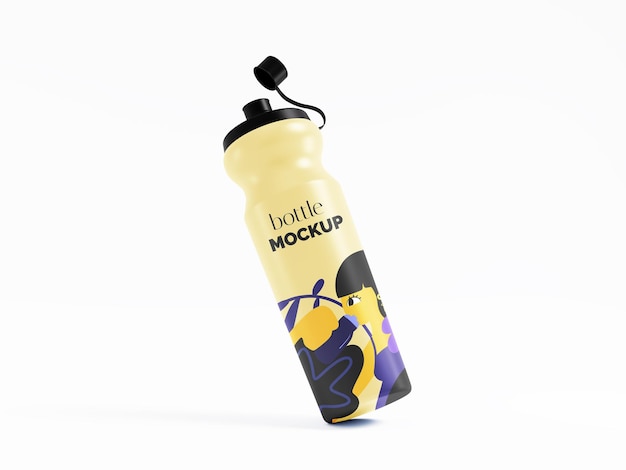 Tumbler fles product presentatie mockup psd