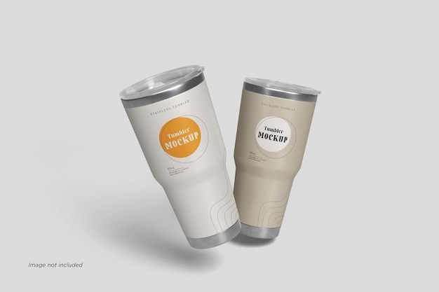 PSD tumbler mockup