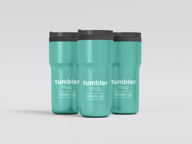 Tumbler mok mockup