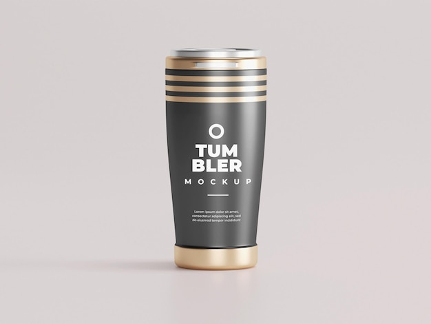 PSD tumbler mug mockup