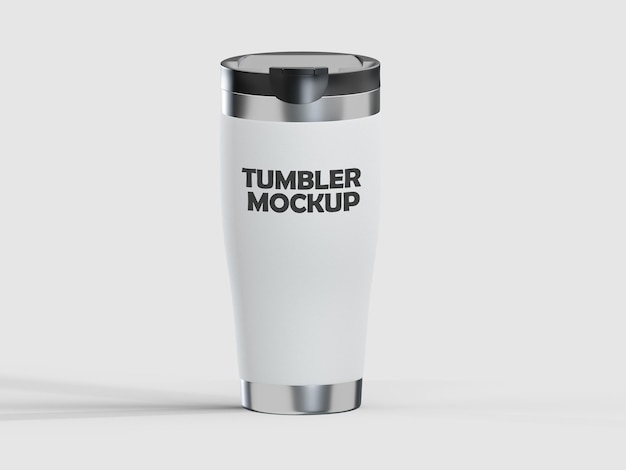 A tumbler that says tumbler mockup on it