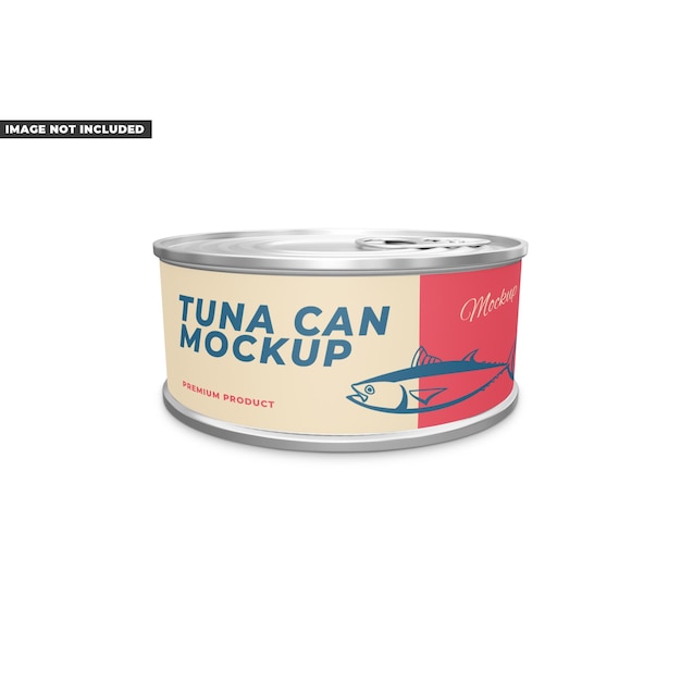 Tuna Can Mockup