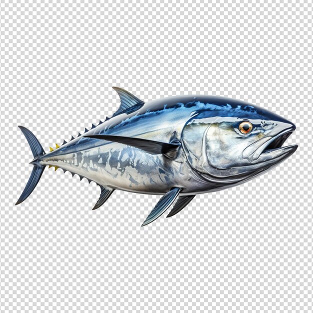 PSD トゥーナ (tuna) は白魚に分離された魚です