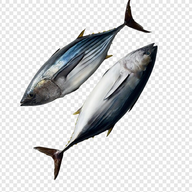 PSD tuna fish png isolated on transparent background psd