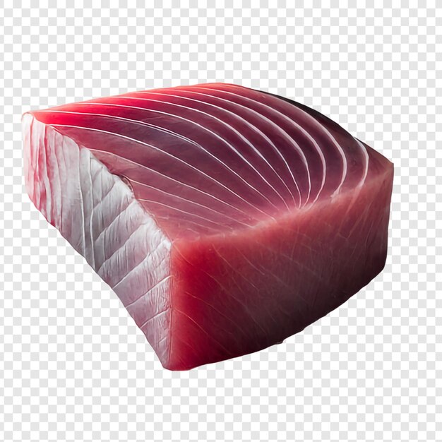 PSD tuna fish png isolated on transparent background psd