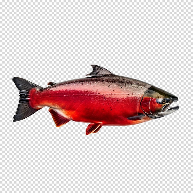PSD tuna isolated on transparent background