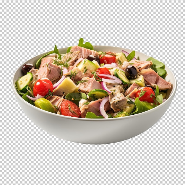 PSD tuna salad on a white backgroundaspect 11 chaos 0 v 52 job id 452b8d83e7c54384a1ec58f3a865fa16