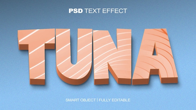 Tuna text effect