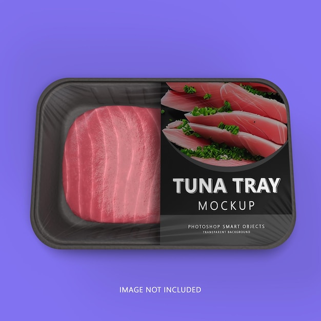 Tuna Tray Mockup