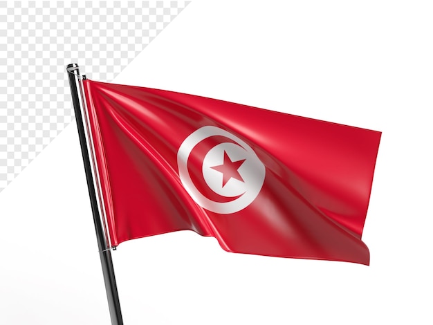 PSD tunisia flag