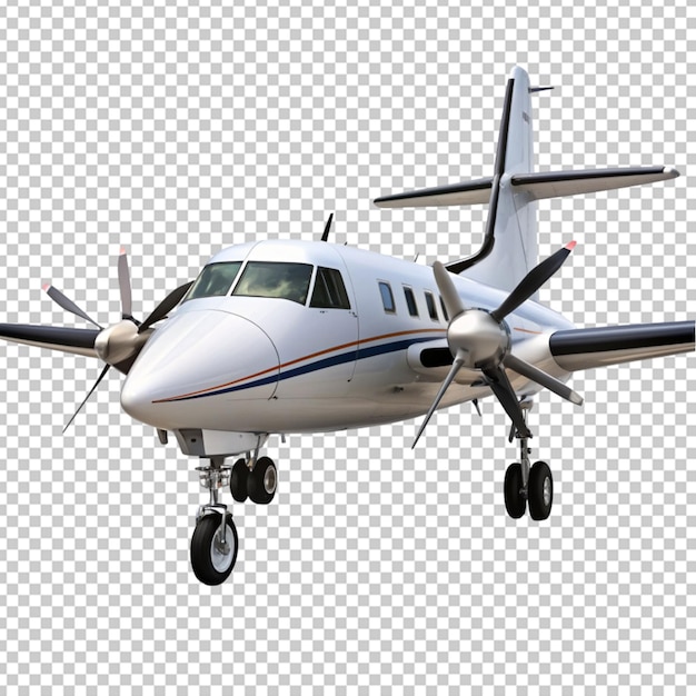 PSD turboprop on transparent background