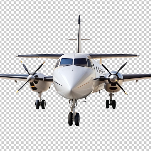 PSD turboprop on transparent background