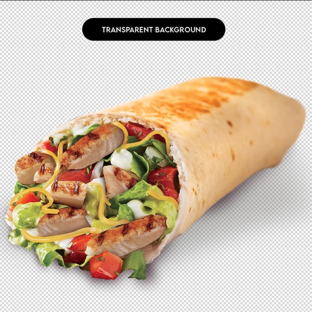 Tureckie Shawarma i Doner Kebab Food PNG dla kuchni Bliskiego Wschodu