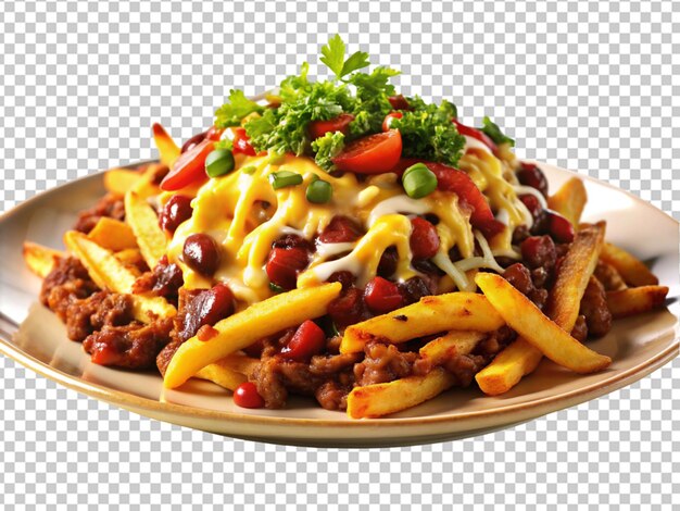 Turkey chili cheese fries