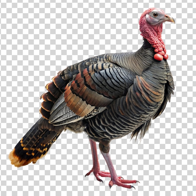 PSD turkey isolated on transparent background