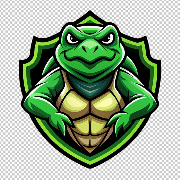 Turtle logo on transparent background