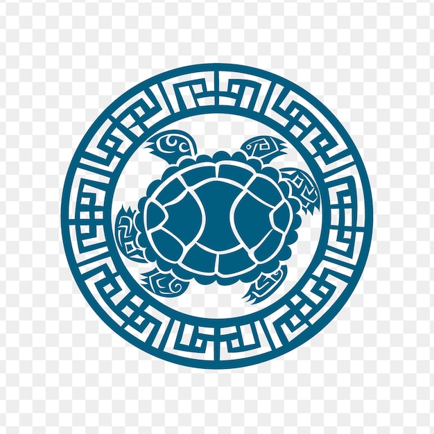 PSD turtle on a transparent background