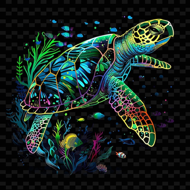 PSD a turtle with the words quot turtle quot on it