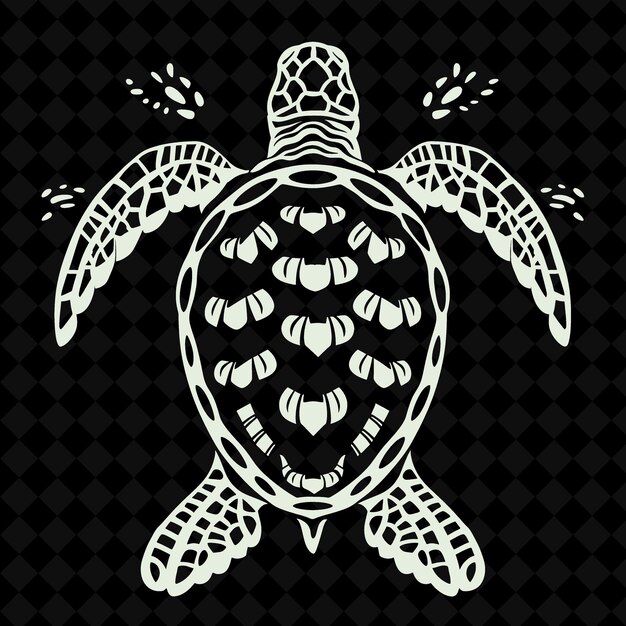 PSD a turtle with the words turtle on it