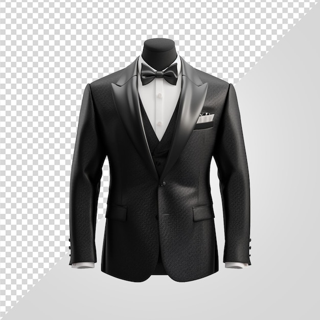 PSD tuxedo suit png