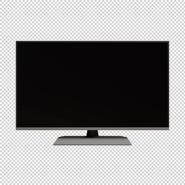 TV 3D ontwerp element.