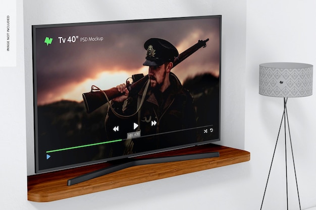 Tv 40 Mockup