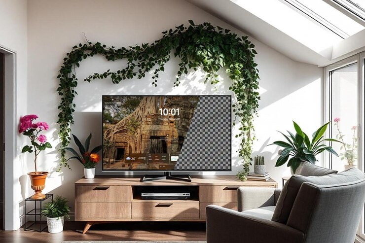 PSD tv psd mockup