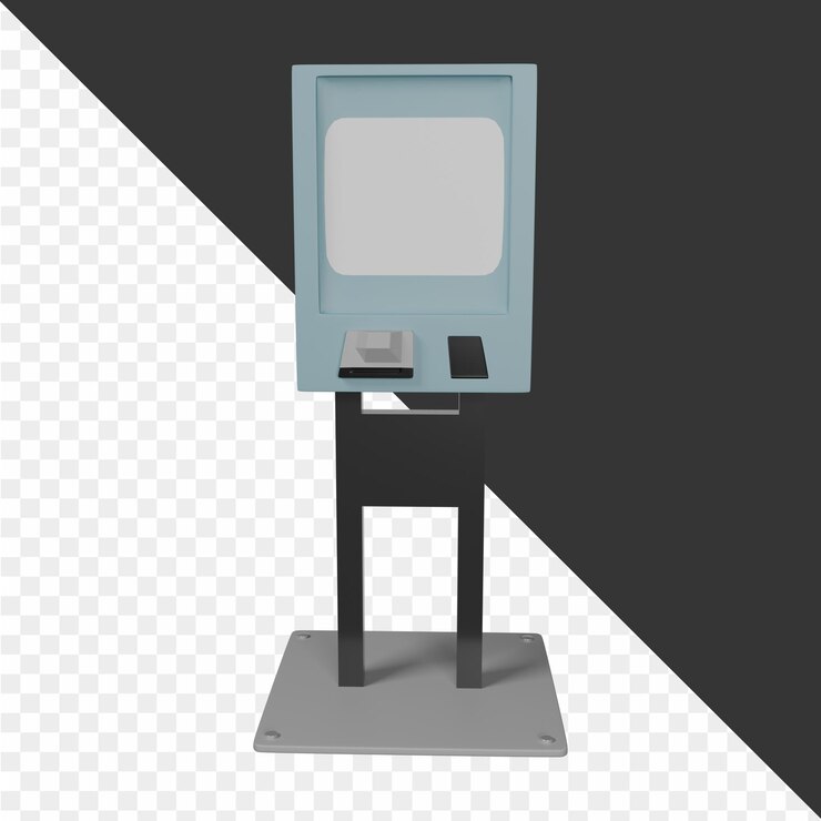 PSD a tv stand with a screen that says quot the word quot on it