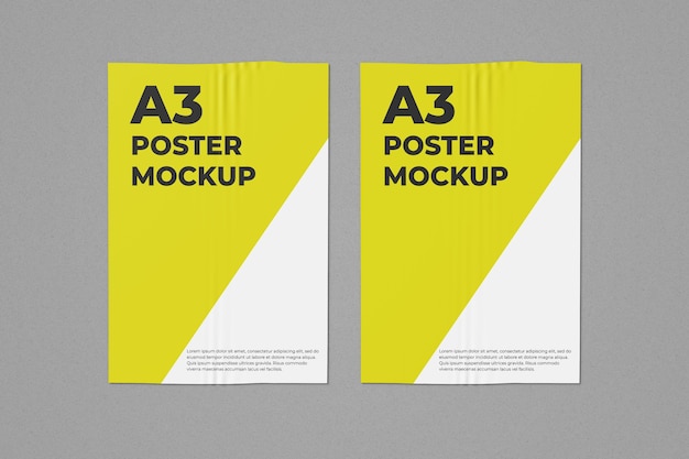 Twee a3-postermodel