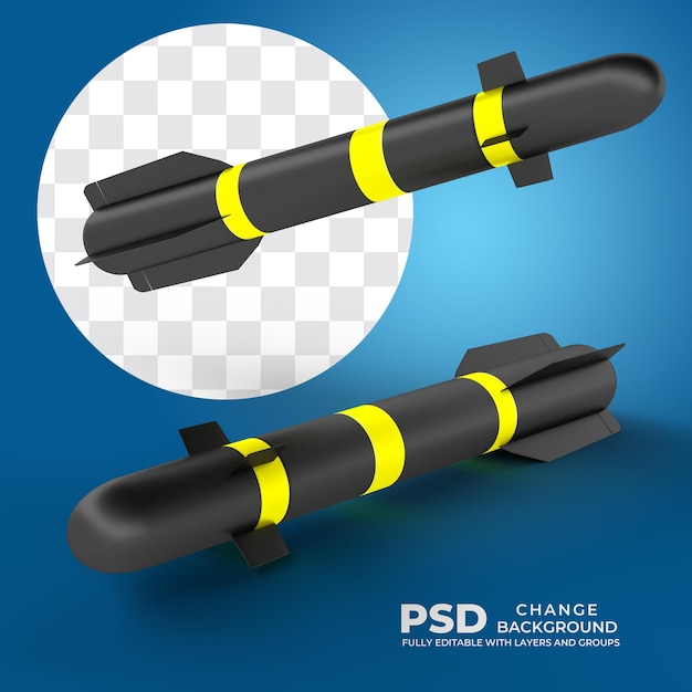 twee raketten PSD