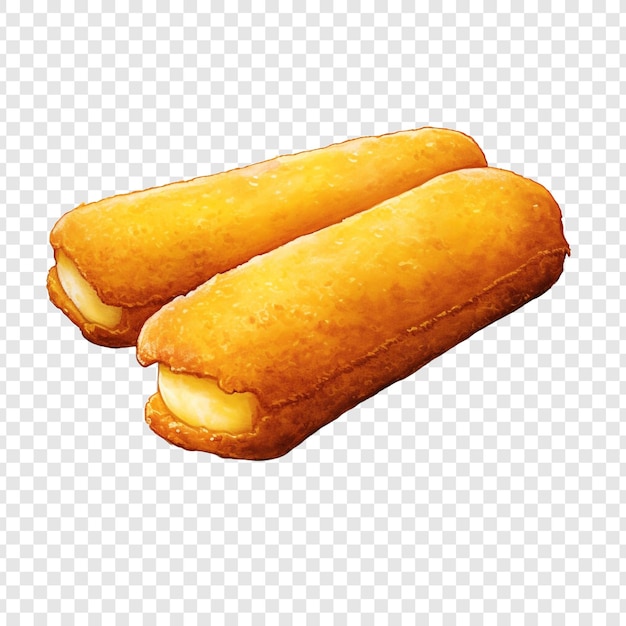 투명 배경에 고립 된 Twinkie