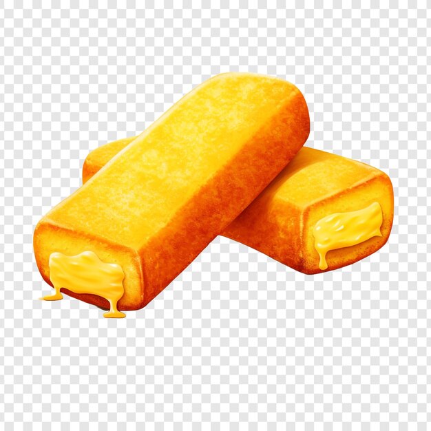 PSD twinkie isolated on transparent background