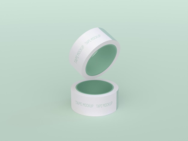 Two adhesive tape mockup