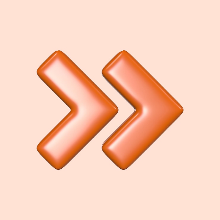 PSD 두 개의 화살표 3d 컬러