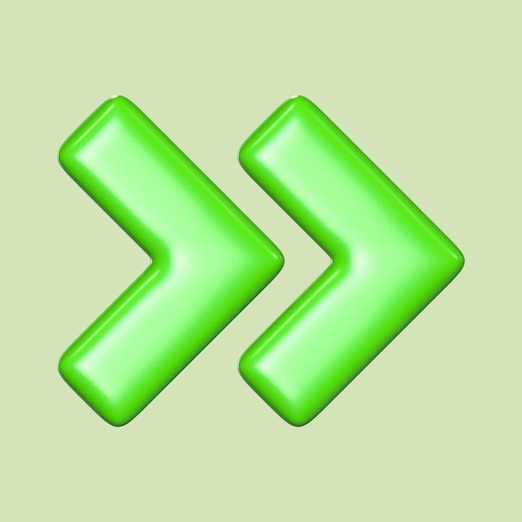 PSD 두 개의 화살표 3d 컬러