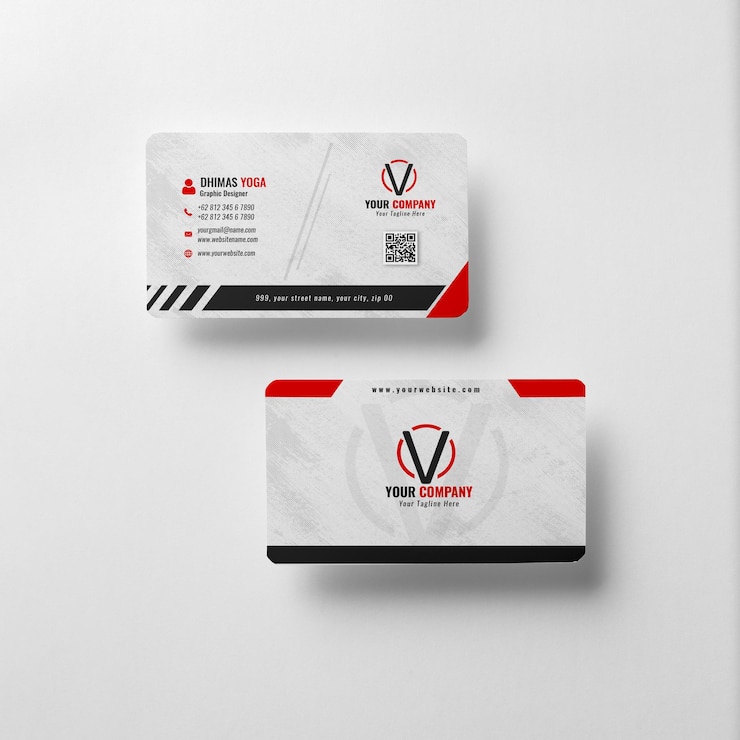 PSD vna という会社の名刺 2 枚。