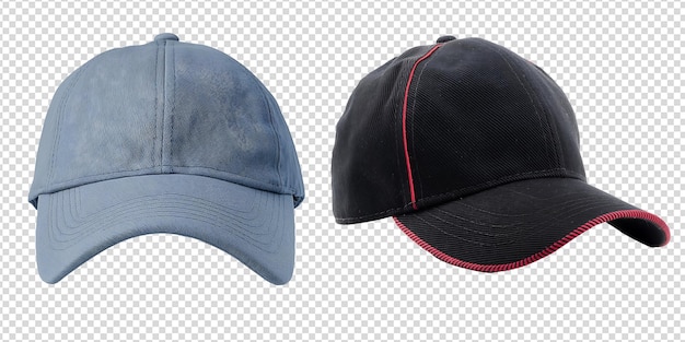 two cap isolated on background