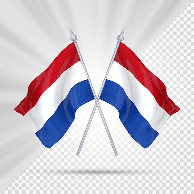 PSD two flags netherlands